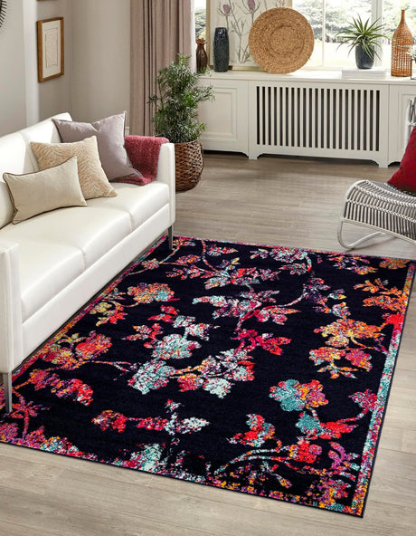 Navy Blue 9' x 12' Penrose Rectangle Area Rug