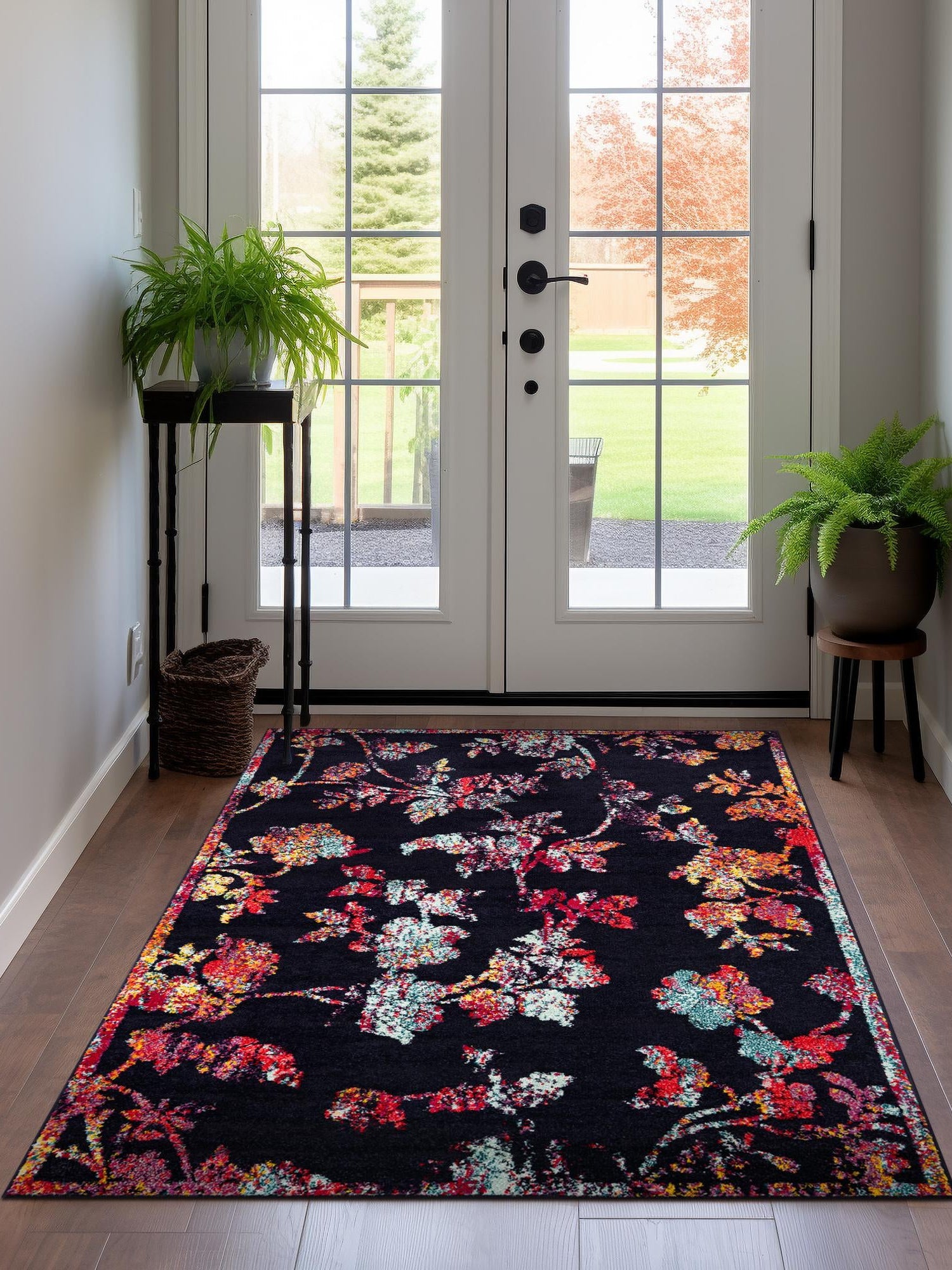 Navy Blue 7' 10 x 10' Penrose Rectangle Area Rug