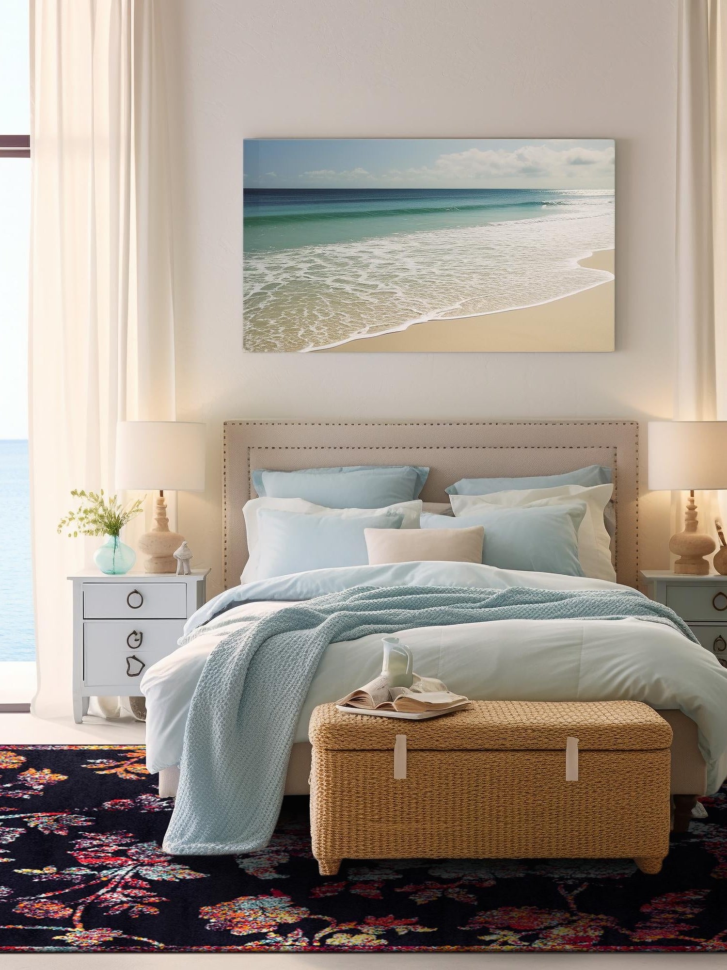 Navy Blue 10' x 14' 1 Penrose Rectangle Area Rug