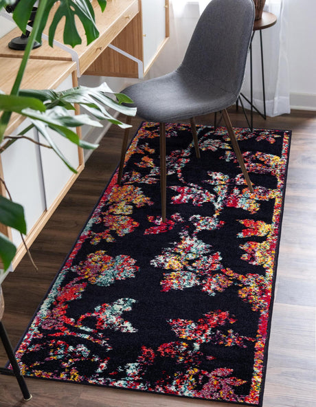 Navy Blue 2' x 8' Penrose Runner Area Rug Classic Durable Stain Resistant Easy Clean Carpet for Traditional Indoor Home Decor for Sale at Rug Engine