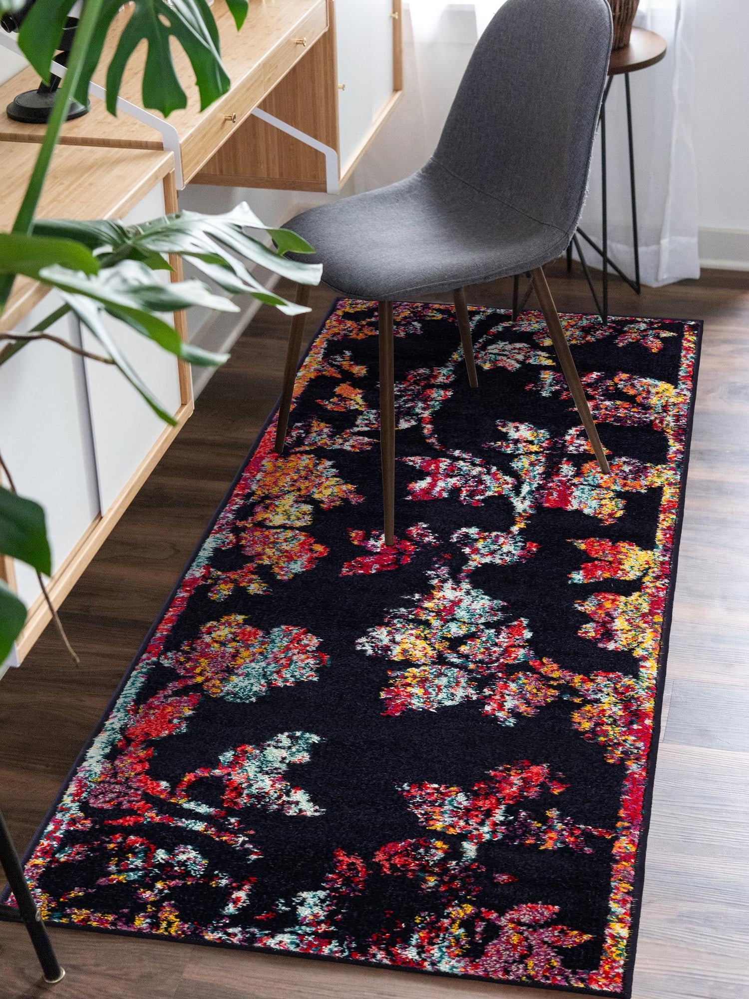 Navy Blue 2' 7 x 10' Penrose Runner Area Rug