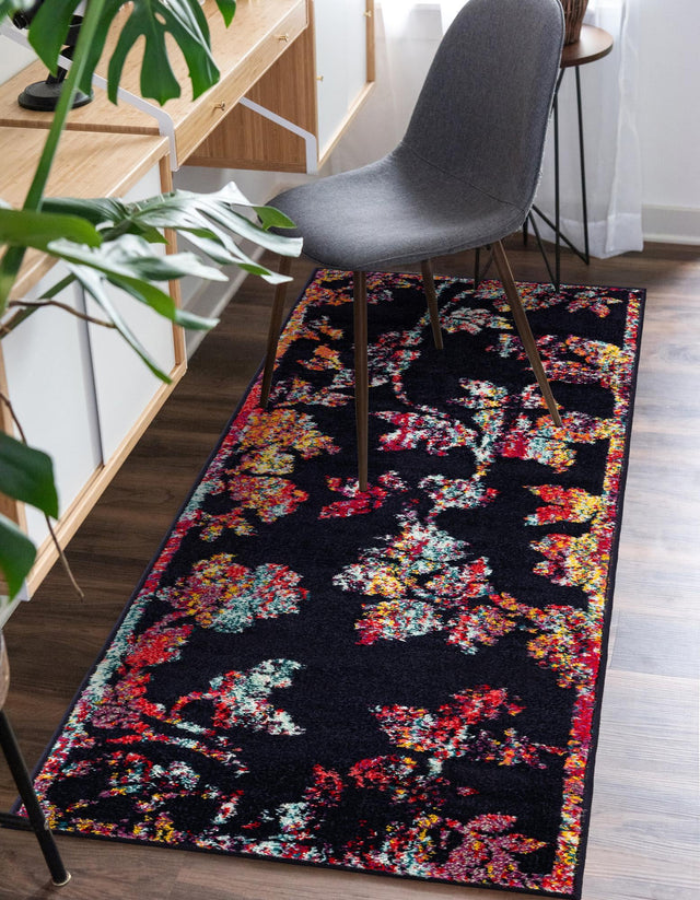 Navy Blue 2' 7 x 10' Penrose Runner Area Rug