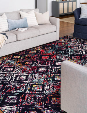Multicolor 9' x 12' Penrose Rectangle Area Rug