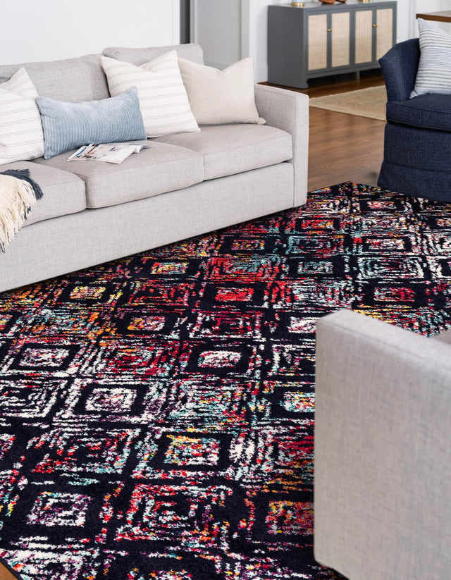 Multicolor 9' x 12' Penrose Rectangle Area Rug