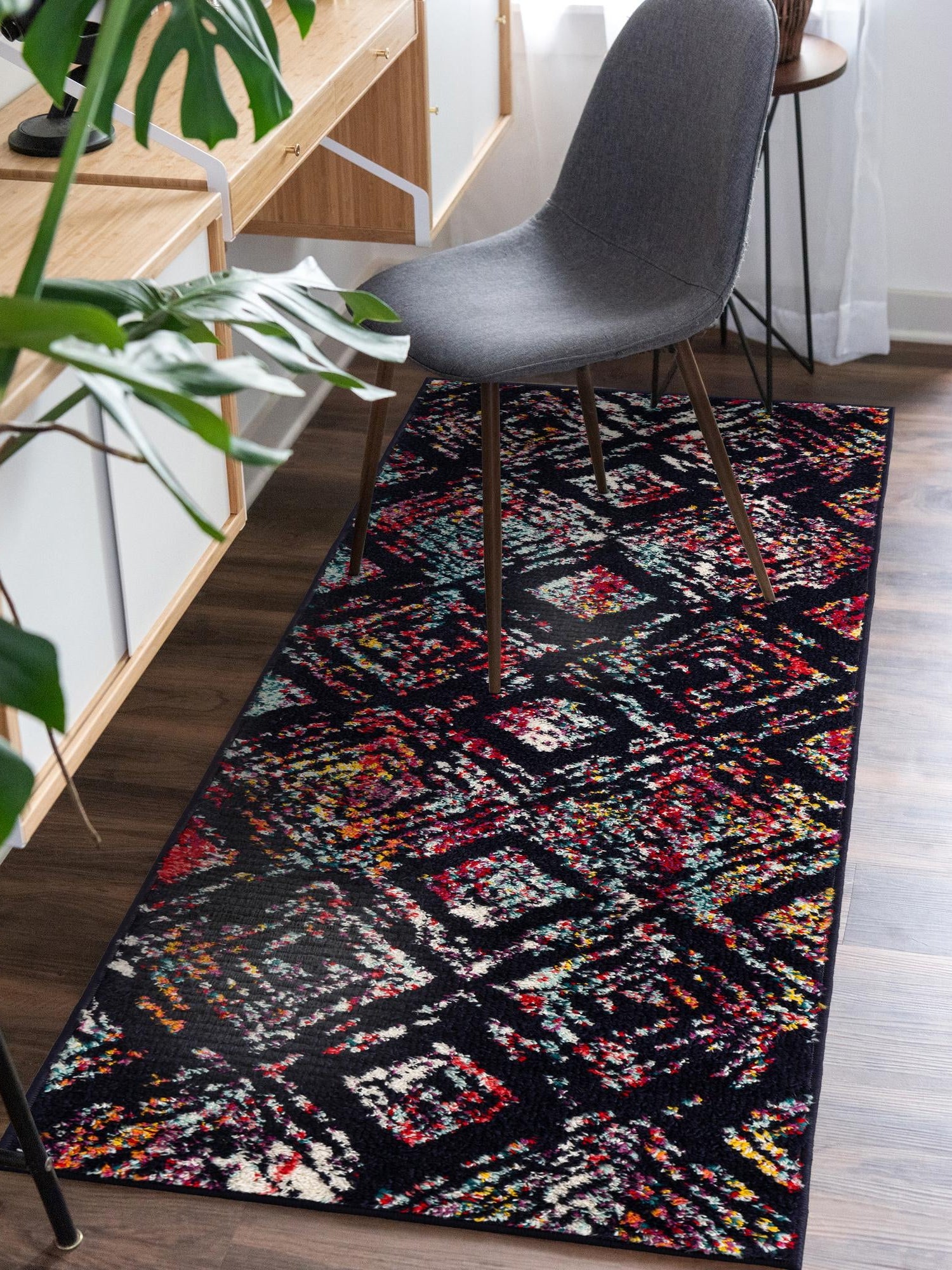 Multicolor 2' x 8' Penrose Runner Area Rug