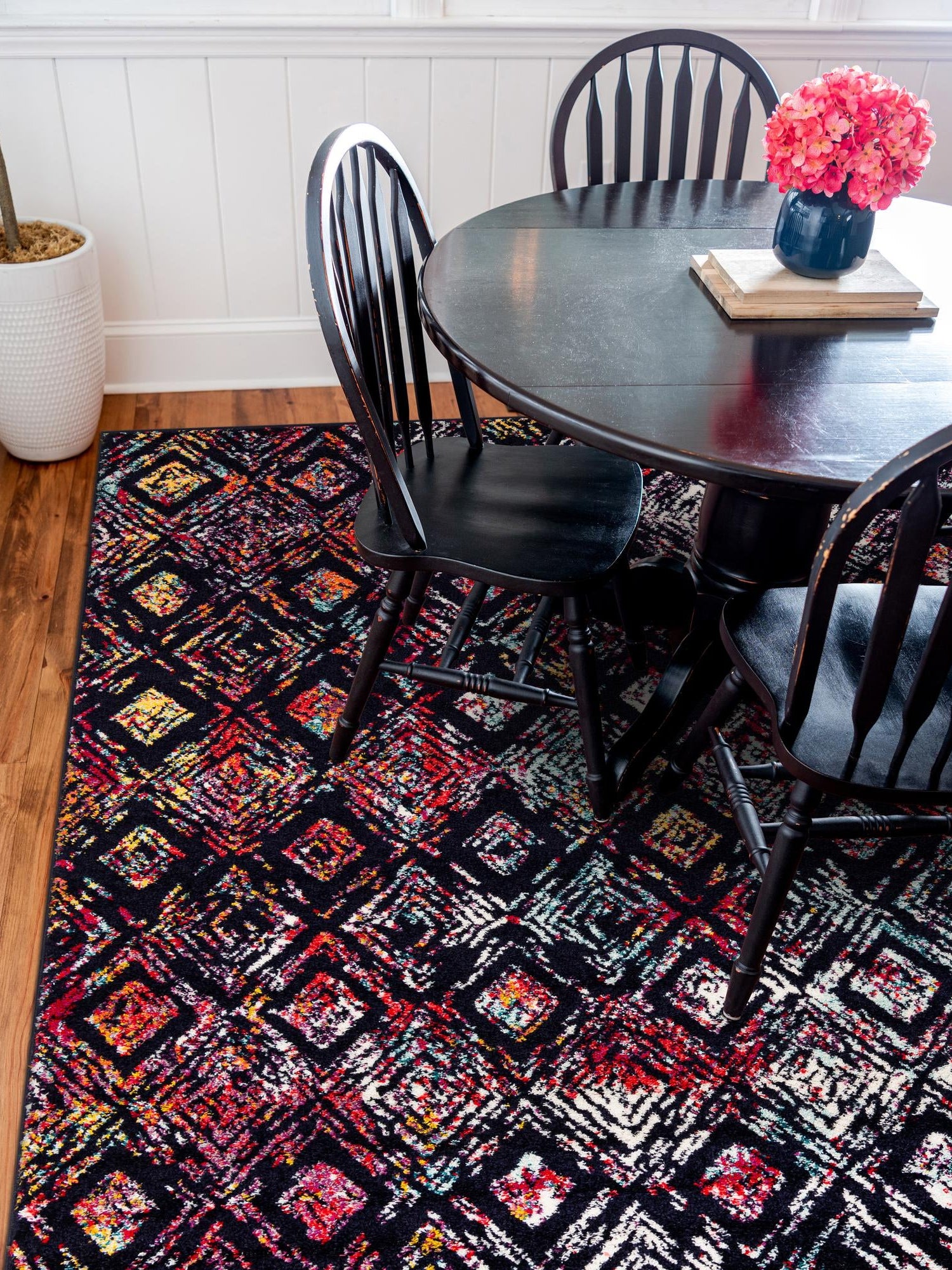 Multicolor 7' 10 x 7' 10 Penrose Square Area Rug