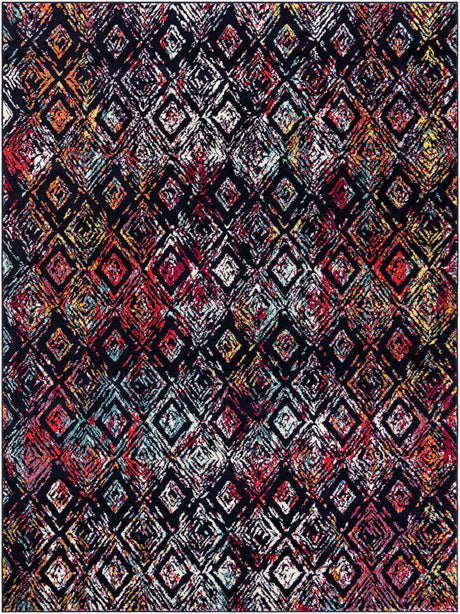 Multicolor 9' x 12' Penrose Rectangle Area Rug