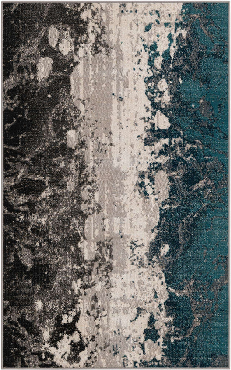 Gray 3' 3 x 5' 3 Valencia Rectangle Area Rug Modern Abstract Durable Carpet for Living Room, Dining, Office, Bedrooms, Dorm Rooms for Sale at Rug Engine