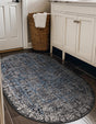 Gray 3' 3 x 5' 3 Aarhus Oval Area Rug 100% Polypropylene With Jute Foundation Living Room Bedroom Carpet for Sale at Rug Engine