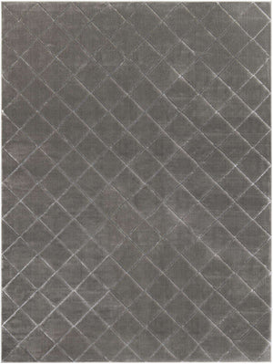 Gray and Silver 10' x 13' 1 Vogue Geo Rectangle Area Rug Geometric Glam Style Shiny Accents Carpet Mat for Unique Interior Design & Home Decor for Sale at Rug Engine