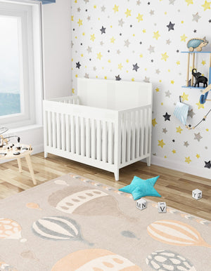 Multicolor 9' x 12' Whimsy Kids Rectangle Rug