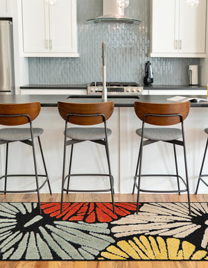 Multicolor 3' x 10' Outdoor Casablanca Runner Rug