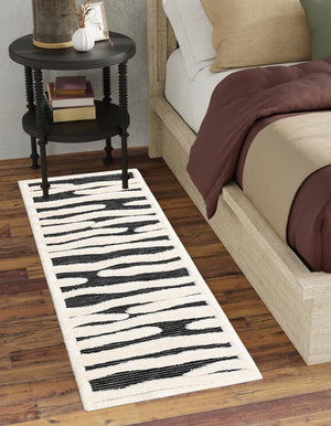 Gray 2' 7 x 10' Prismatic Runner Area Rug Modern Geometric Unique Design Carpet for Contemporary Interior Home Decorating for Sale at Rug Engine