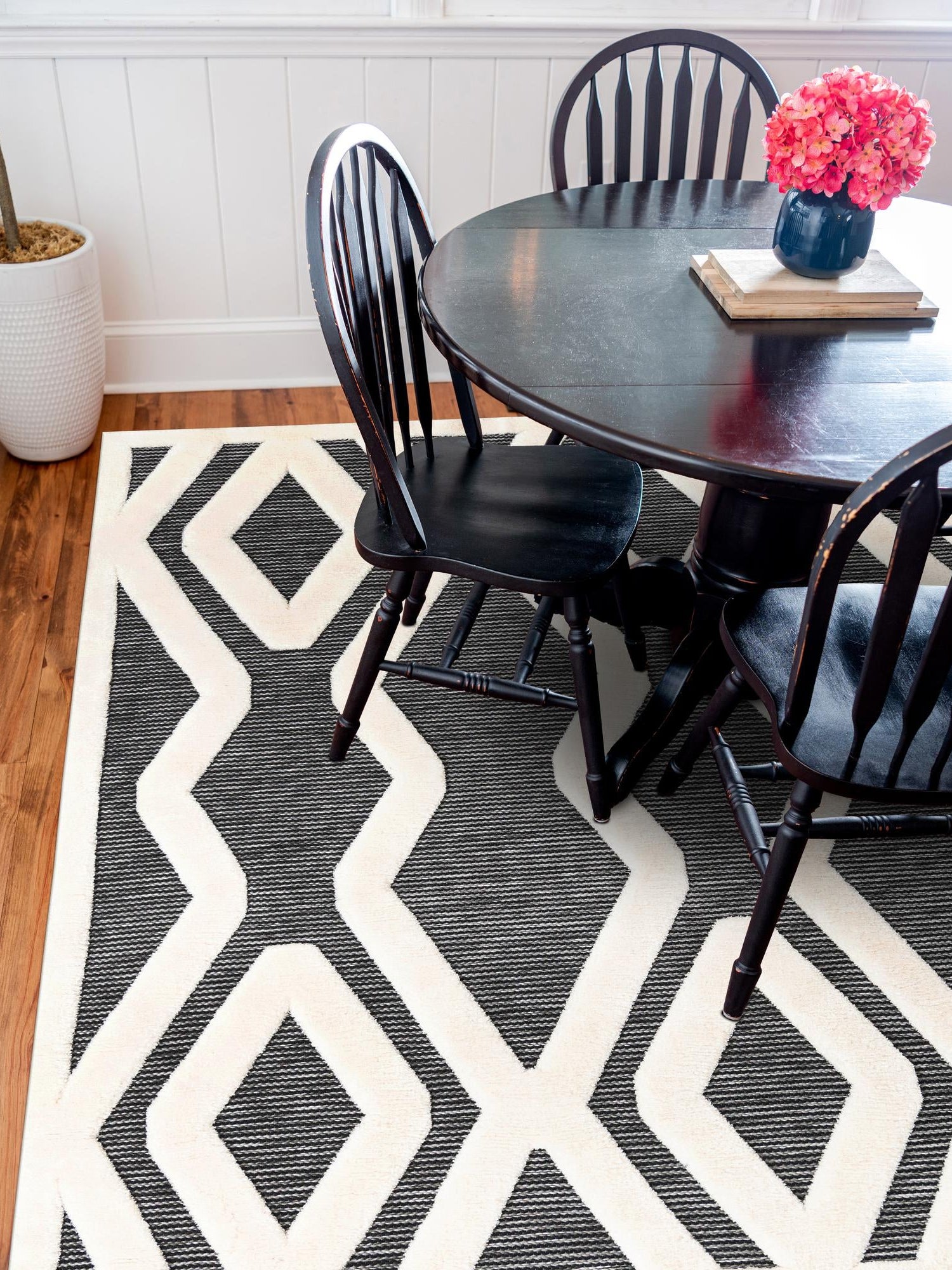 Gray 10' x 10' Prismatic Square Area Rug Modern Geometric Unique Design Carpet for Contemporary Interior Home Decorating for Sale at Rug Engine