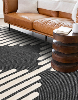 Gray 5' 1 x 7' 1 Prismatic Rectangle Area Rug Modern Geometric Unique Design Carpet for Contemporary Interior Home Decorating for Sale at Rug Engine