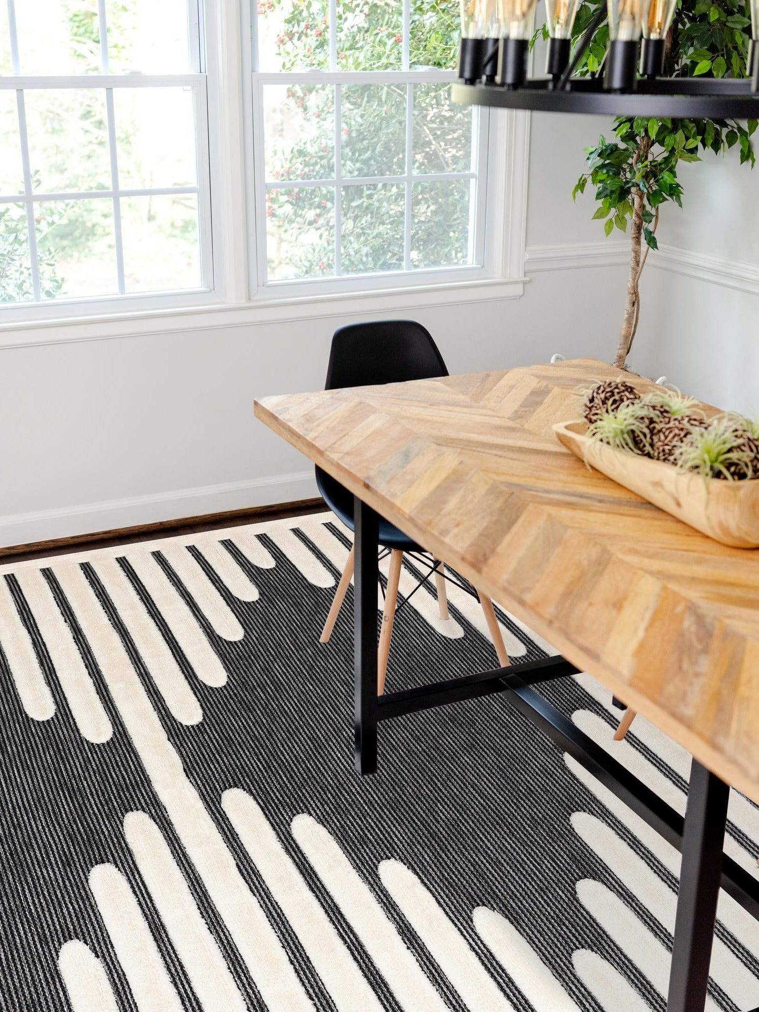 Gray 5' 3 x 8' Prismatic Rectangle Area Rug Modern Geometric Unique Design Carpet for Contemporary Interior Home Decorating for Sale at Rug Engine