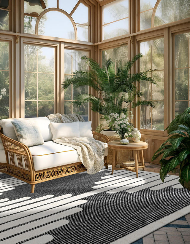 Gray 7' 10 x 7' 10 Prismatic Square Area Rug Modern Geometric Unique Design Carpet for Contemporary Interior Home Decorating for Sale at Rug Engine