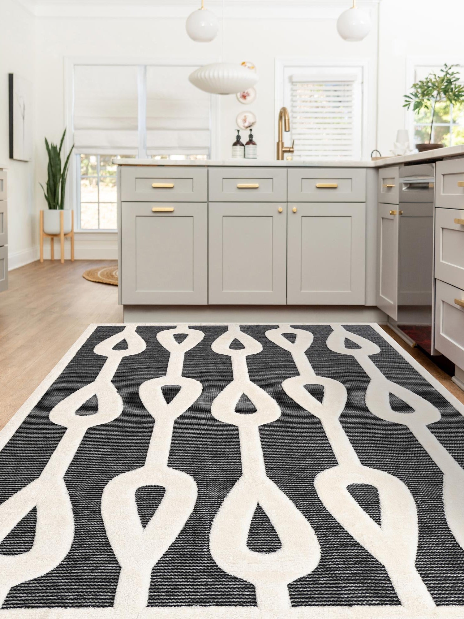Gray 10' x 13' 1 Prismatic Rectangle Area Rug Modern Geometric Unique Design Carpet for Contemporary Interior Home Decorating for Sale at Rug Engine
