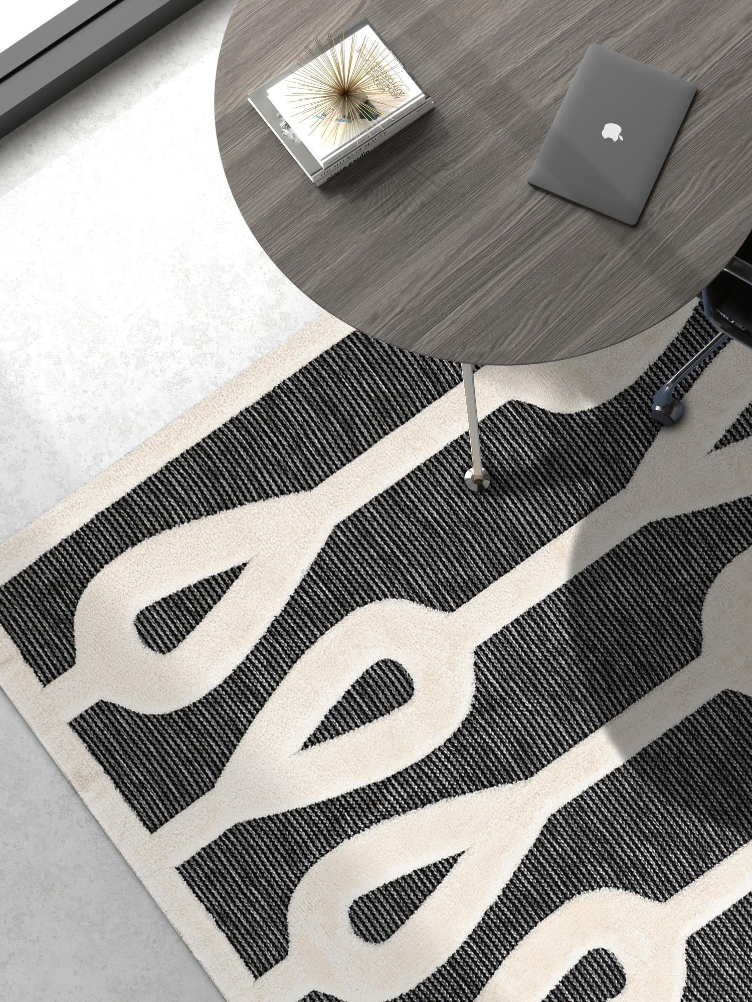Gray 10' x 13' 1 Prismatic Rectangle Area Rug Modern Geometric Unique Design Carpet for Contemporary Interior Home Decorating for Sale at Rug Engine