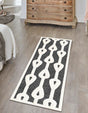 Gray 2' 7 x 8' Prismatic Runner Area Rug Modern Geometric Unique Design Carpet for Contemporary Interior Home Decorating for Sale at Rug Engine