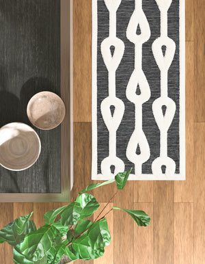 Gray 2' 7 x 8' Prismatic Runner Area Rug Modern Geometric Unique Design Carpet for Contemporary Interior Home Decorating for Sale at Rug Engine