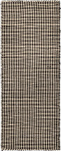 Black and White 2' x 5' 1 Laurel Handwoven Jute Runner Area Rug Braided Jute With Cotton Rustic All Natural Carpet for Home Indoor Interior Design for Sale at Rug Engine