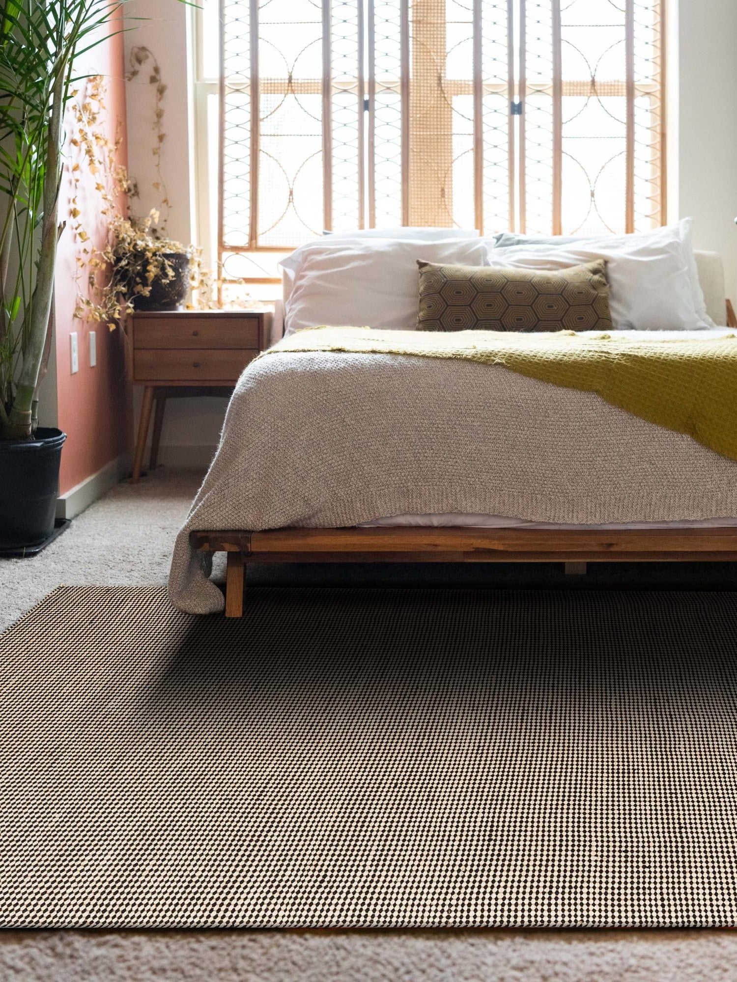Black and White 9' x 12' Laurel Handwoven Jute Rectangle Area Rug Braided Jute With Cotton Rustic All Natural Carpet for Home Indoor Interior Design for Sale at Rug Engine