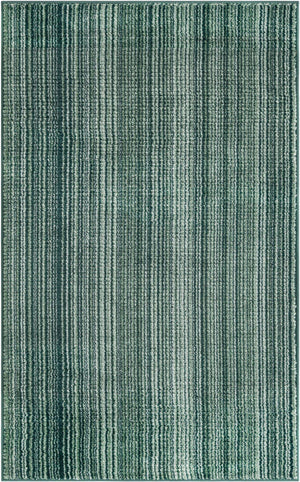 Green 3' 3 x 5' 3 Gemstone Rectangle Area Rug Polypropylene Contemporary Carpet Easy Clean Stain Resistant for Home Design Decorating for Sale at Rug Engine