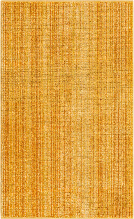 Yellow 3' 3 x 5' 3 Gemstone Rectangle Area Rug Polypropylene Contemporary Carpet Easy Clean Stain Resistant for Home Design Decorating for Sale at Rug Engine