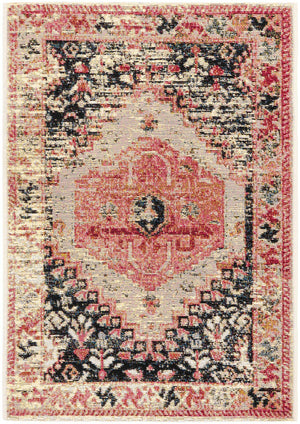 Multicolor 2' x 3' 1 Outdoor Traditional Rectangle Area Rug Weather Resistant for Patio, Deck, Terrace, Balcony, Porch Classical Design Outside Carpet for Sale at Rug Engine