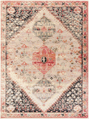 Multicolor 9' x 12' Outdoor Traditional Rectangle Area Rug Weather Resistant for Patio, Deck, Terrace, Balcony, Porch Classical Design Outside Carpet for Sale at Rug Engine