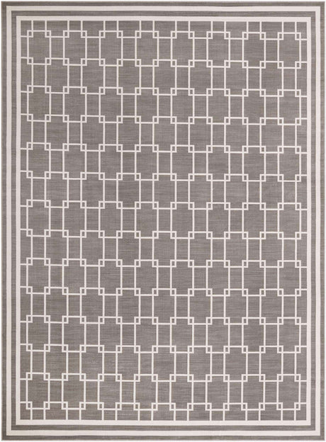 Gray 10' x 13' 1 Jill Zarin Uptown Rectangle Area Rug 70% Polypropylene & 30% Polyester  Contemporary Carpet for Living, Dining, Office, Bedroom for Sale at Rug Engine