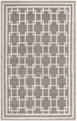 Gray 2' x 3' 1 Jill Zarin Uptown Rectangle Area Rug 70% Polypropylene & 30% Polyester  Contemporary Carpet for Living, Dining, Office, Bedroom for Sale at Rug Engine