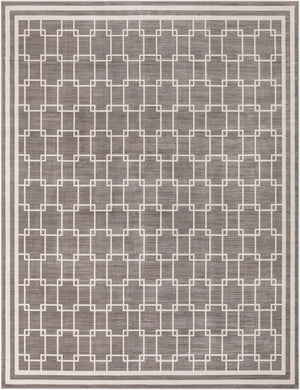 Gray 7' 10 x 10' Jill Zarin Uptown Rectangle Area Rug 70% Polypropylene & 30% Polyester  Contemporary Carpet for Living, Dining, Office, Bedroom for Sale at Rug Engine