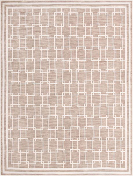 Beige 10' x 13' 1 Jill Zarin Uptown Rectangle Area Rug 70% Polypropylene & 30% Polyester  Contemporary Carpet for Living, Dining, Office, Bedroom for Sale at Rug Engine