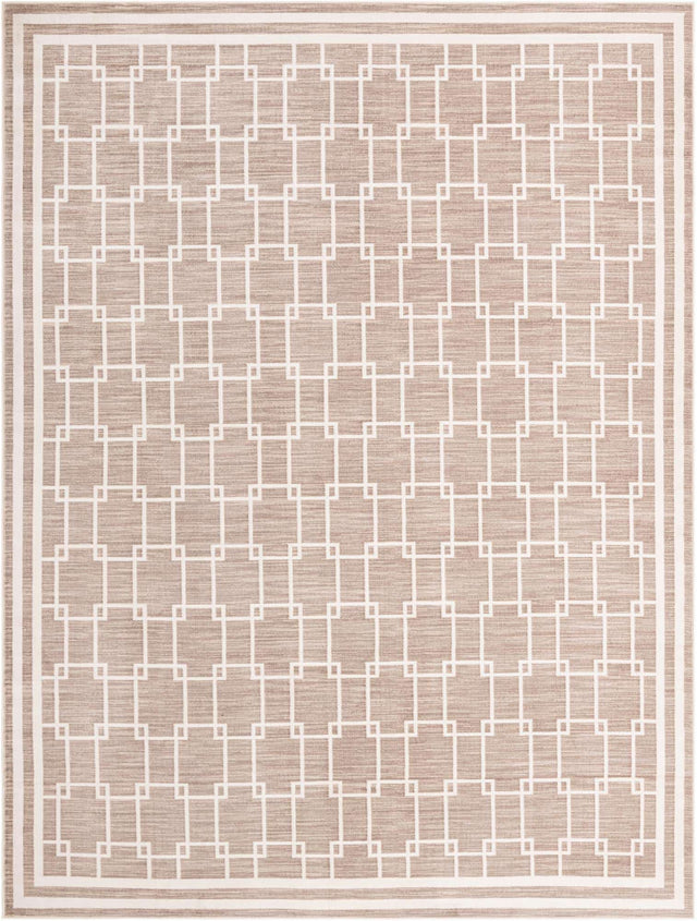 Beige 10' x 13' 1 Jill Zarin Uptown Rectangle Area Rug 70% Polypropylene & 30% Polyester  Contemporary Carpet for Living, Dining, Office, Bedroom for Sale at Rug Engine