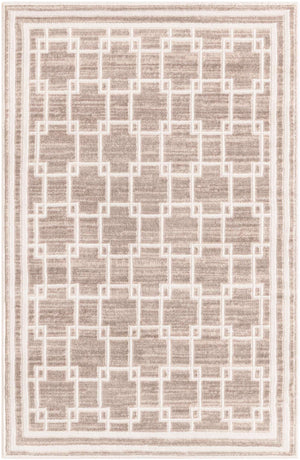 Beige 2' x 3' 1 Jill Zarin Uptown Rectangle Area Rug 70% Polypropylene & 30% Polyester  Contemporary Carpet for Living, Dining, Office, Bedroom for Sale at Rug Engine