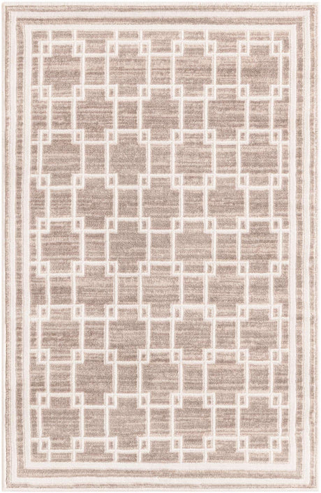Beige 2' x 3' 1 Jill Zarin Uptown Rectangle Area Rug 70% Polypropylene & 30% Polyester  Contemporary Carpet for Living, Dining, Office, Bedroom for Sale at Rug Engine