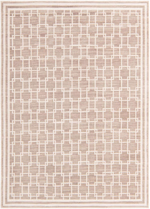 Beige 5' 1 x 7' 1 Jill Zarin Uptown Rectangle Area Rug 70% Polypropylene & 30% Polyester  Contemporary Carpet for Living, Dining, Office, Bedroom for Sale at Rug Engine