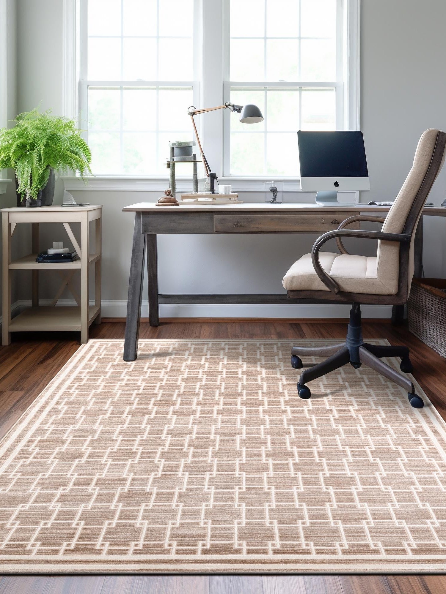 Beige 2' x 3' 1 Jill Zarin Uptown Rectangle Area Rug 70% Polypropylene & 30% Polyester  Contemporary Carpet for Living, Dining, Office, Bedroom for Sale at Rug Engine