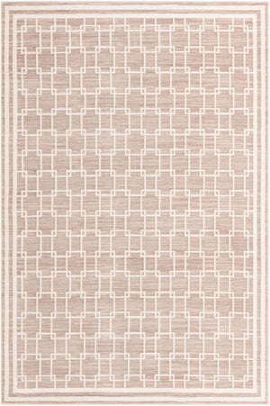 Beige 6' 1 x 9' Jill Zarin Uptown Rectangle Area Rug 70% Polypropylene & 30% Polyester  Contemporary Carpet for Living, Dining, Office, Bedroom for Sale at Rug Engine