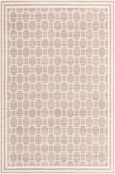 Beige 6' 1 x 9' Jill Zarin Uptown Rectangle Area Rug 70% Polypropylene & 30% Polyester  Contemporary Carpet for Living, Dining, Office, Bedroom for Sale at Rug Engine
