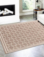 Beige 10' x 10' Jill Zarin Uptown Square Area Rug 70% Polypropylene & 30% Polyester  Contemporary Carpet for Living, Dining, Office, Bedroom for Sale at Rug Engine