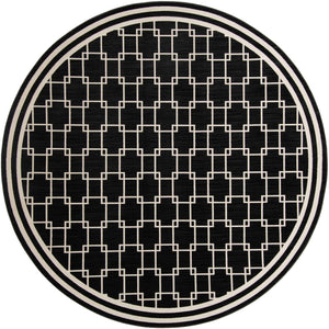 Black 10' x 10' Jill Zarin Uptown Round Area Rug 70% Polypropylene & 30% Polyester  Contemporary Carpet for Living, Dining, Office, Bedroom for Sale at Rug Engine