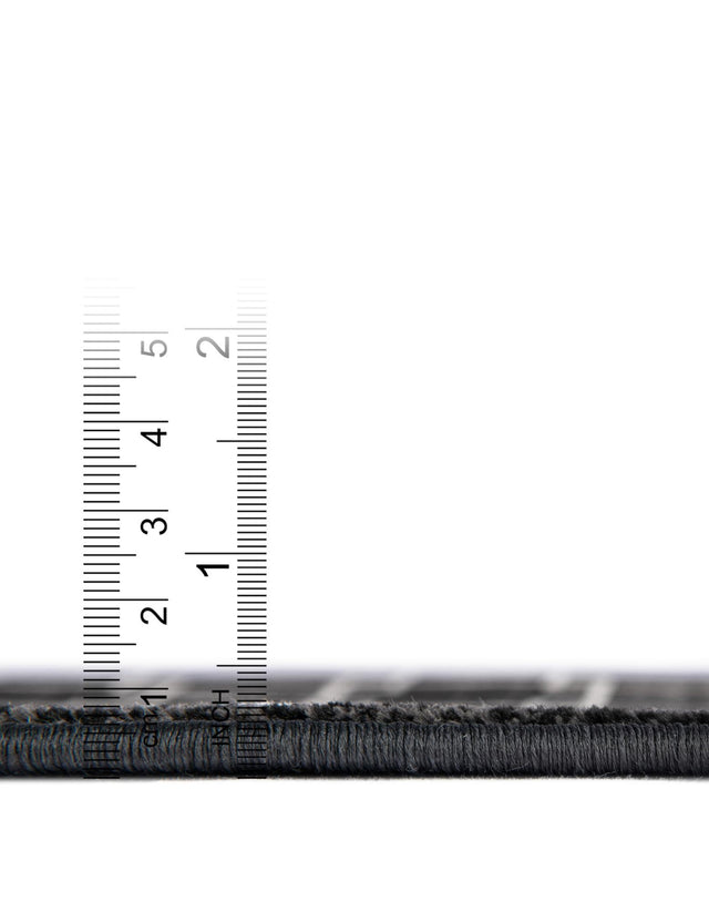 Black 2' x 5' 1 Jill Zarin Uptown Runner Area Rug 70% Polypropylene & 30% Polyester  Contemporary Carpet for Living, Dining, Office, Bedroom for Sale at Rug Engine