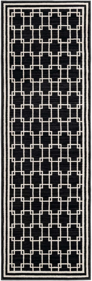 Black 2' x 6' 1 Jill Zarin Uptown Runner Area Rug 70% Polypropylene & 30% Polyester  Contemporary Carpet for Living, Dining, Office, Bedroom for Sale at Rug Engine