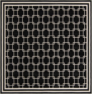 Black 7' 10 x 7' 10 Jill Zarin Uptown Square Area Rug 70% Polypropylene & 30% Polyester  Contemporary Carpet for Living, Dining, Office, Bedroom for Sale at Rug Engine