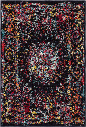 Multicolor 2' x 3' 1 Penrose Rectangle Area Rug