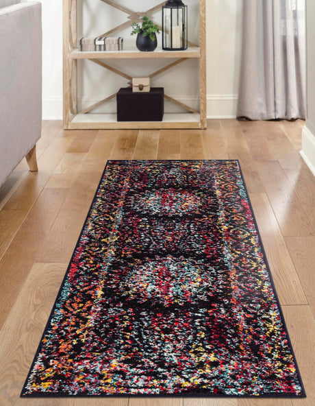 Multicolor 2' x 6' 1 Penrose Runner Area Rug Classic Durable Stain Resistant Easy Clean Carpet for Traditional Indoor Home Decor for Sale at Rug Engine