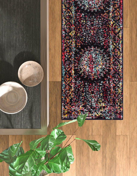 Multicolor 2' x 6' 1 Penrose Runner Area Rug Classic Durable Stain Resistant Easy Clean Carpet for Traditional Indoor Home Decor for Sale at Rug Engine